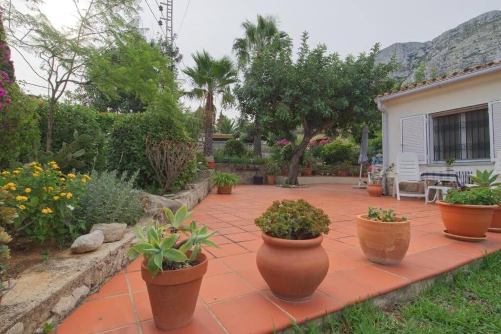 Villa Agradable Casa Con Piscina Privada Y Jardin Dénia Exterior foto