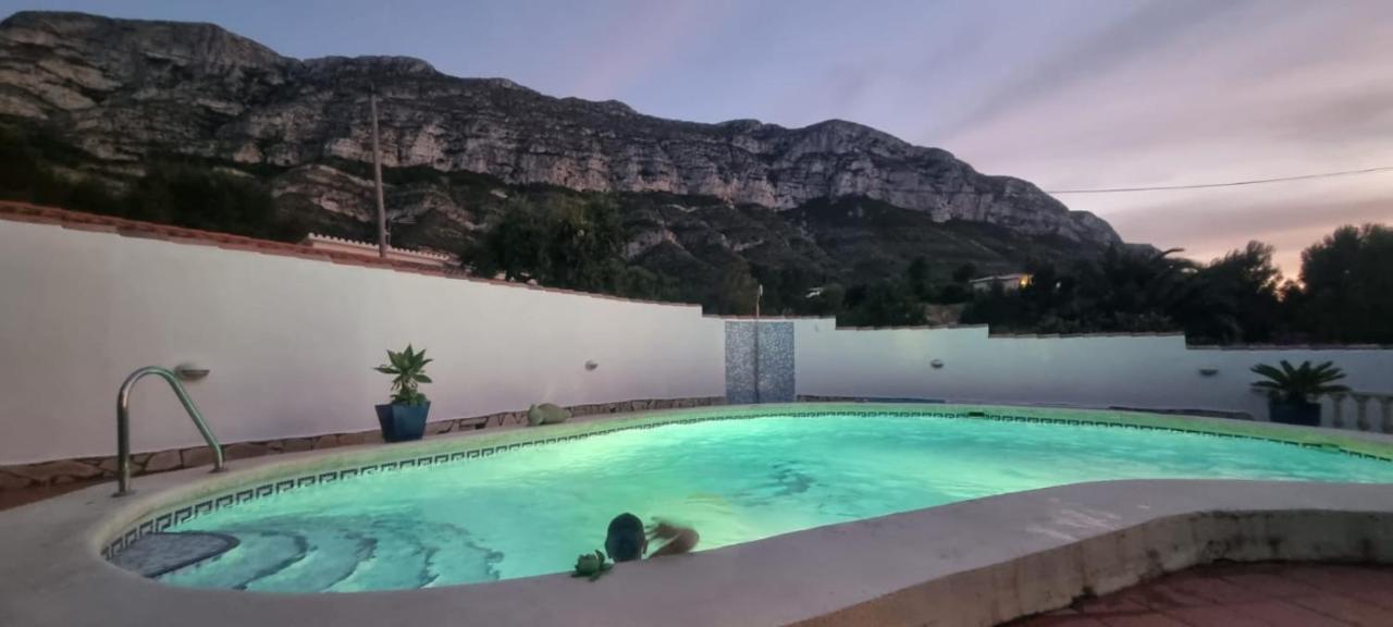 Villa Agradable Casa Con Piscina Privada Y Jardin Dénia Exterior foto